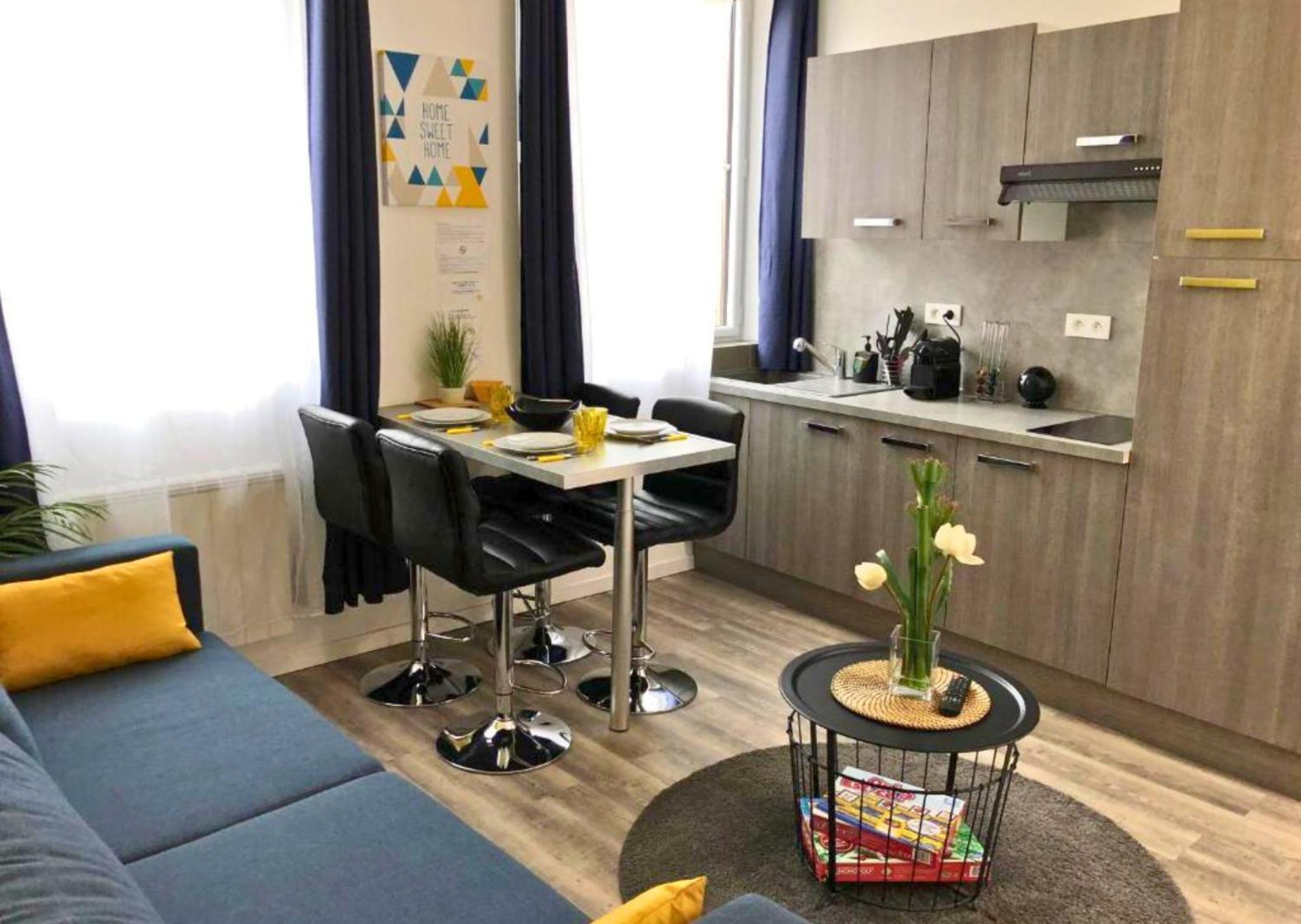 Appartement - Parking Prive Gratuit, Proche Centre-Ville Et Gare De Saint-Omer 圣奥梅尔 外观 照片
