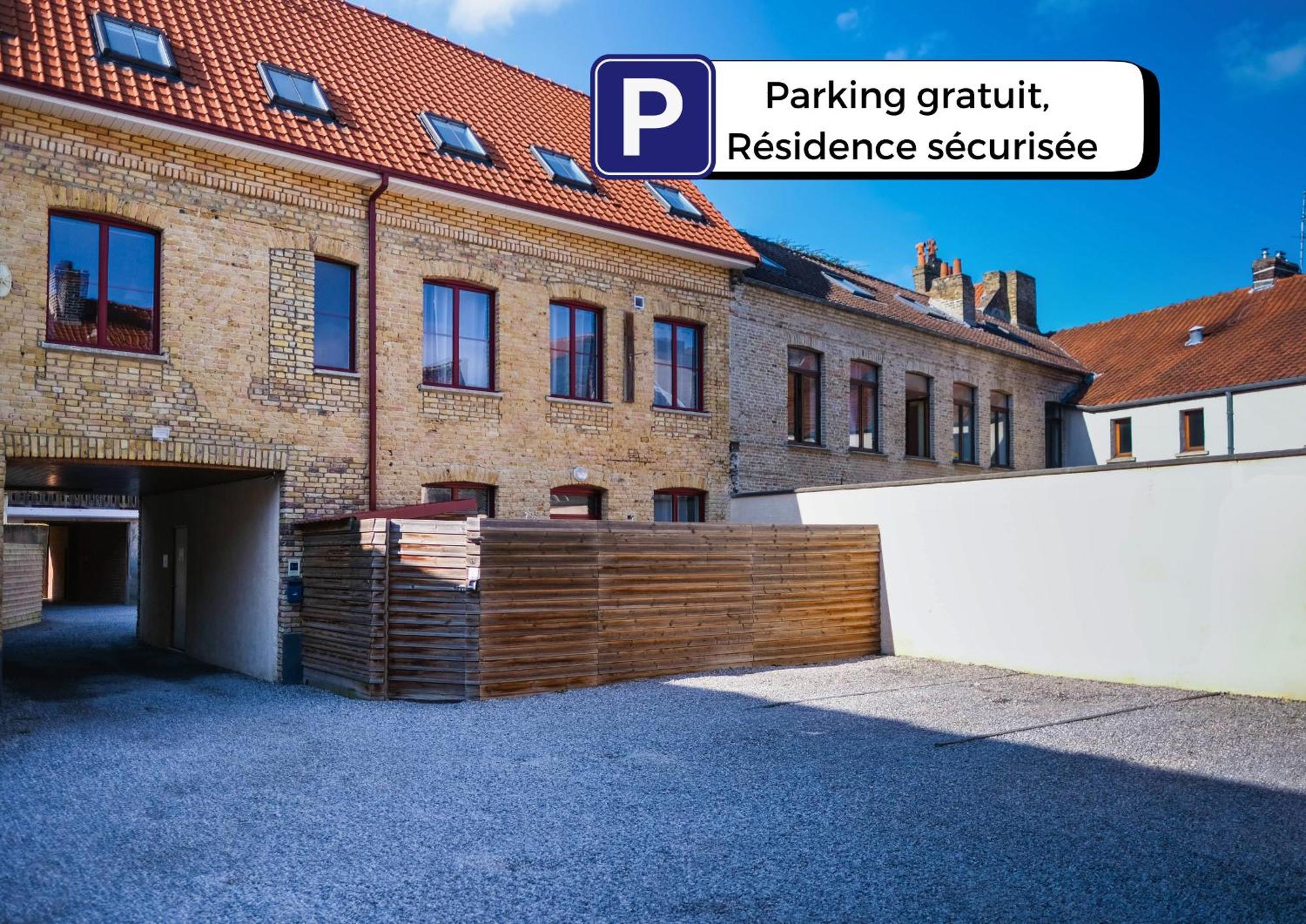 Appartement - Parking Prive Gratuit, Proche Centre-Ville Et Gare De Saint-Omer 圣奥梅尔 外观 照片